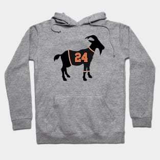 Willie Mays  GOAT Hoodie